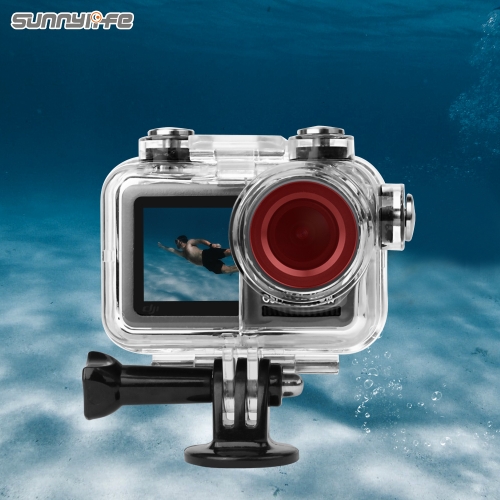 Sunnylife灵眸防水壳保护罩OSMO ACTION相机潜水壳配件60米防水