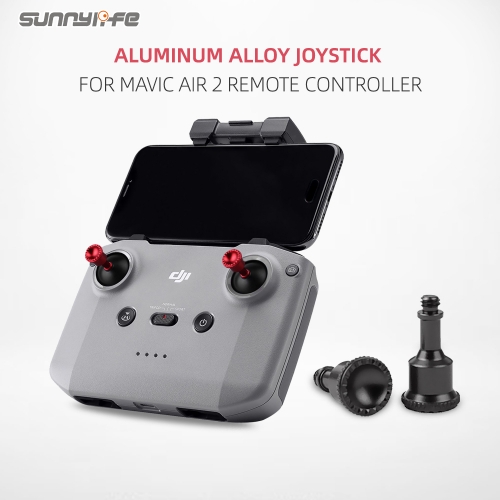 Sunnylife 御Mavic 3/AIR 2S/Mini 2/御AIR 2拇指摇杆铝合金操纵杆Mavic AIR 2无人机遥控器配件