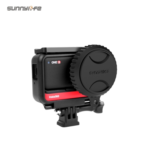 Sunnylife 适用Insta360 ONE R/RS徕卡一英寸广角镜头保护盖硅胶镜头盖 防水防尘运动相机配件