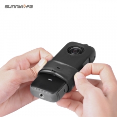 Sunnylife Insta360 ONE X2保护套 镜头屏幕机身硅胶保护套壳 柔软防刮影石ONE X2全景相机配件 户外便携