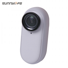 Sunnylife适用于Insta360 GO 3保护膜钢化膜2套装 GO 2高清防爆防刮 拇指防抖运动相机保护贴膜配件