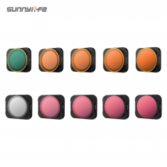 Sunnylife适用于DJI Air 2S滤镜 ND4 ND16减光镜可调CPL偏光镜ND/64PL ND/8PL镜 MCUV滤镜配件