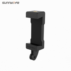 Sunnylife适用GoPro配件自拍杆手机夹子通用自行车骑行固定支架