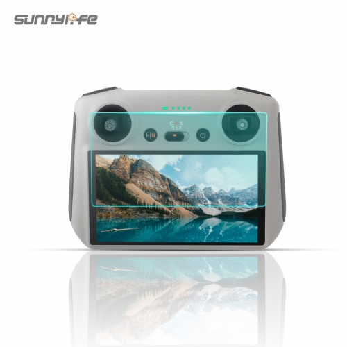 Sunnylife适用DJI RC钢化膜Mini3 Pro带屏遥控器保护膜高清防爆膜