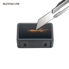 Sunnylife OSMO ACTION3钢化膜配件镜头保护膜显示屏高清防爆贴膜
