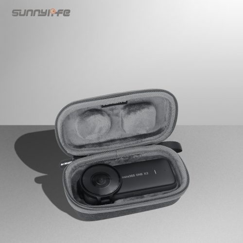 Sunnylife Insta360X3收纳包ONE X2/X迷你单机户外便携盒保护配件