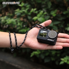 Sunnylife OSMO ACTION 3保护套硅胶套灵眸运动相机防摔壳挂绳配件