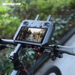 Sunnylife适用RC PRO/DJI带屏遥控器骑行支架运动相机自行车夹