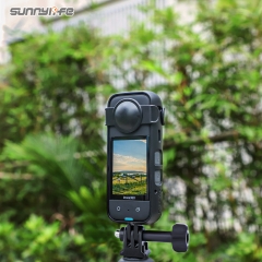 Sunnylife适用Insta360 X3相机保护边框镜头盖转接支架拓展配件