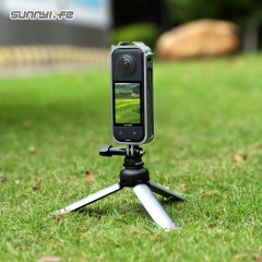 Sunnylife Insta360 X3铝合金属兔笼散热扩展边框冷靴相机保护壳