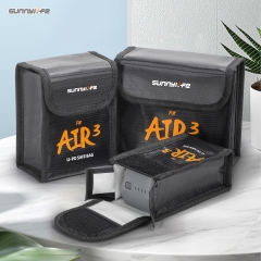 Sunnylife AIR 3电池防爆袋锂电安全收纳包阻燃保护袋配件