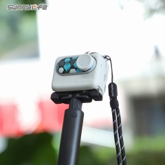 Sunnylife适用Insta360 GO3硅胶套拇指相机贴纸镜头盖保护壳挂绳