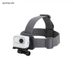Sunnylife Action4 GO3万向头带支架360度GoPro12运动相机手机头