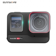 Sunnylife Insta360 Ace Pro钢化膜配件360Ace保护膜镜头防爆贴膜