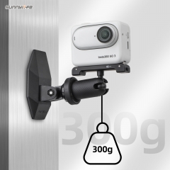 Sunnylife 运动相机OsmoPocket3磁吸底座拓展转接Insta360Go3支架