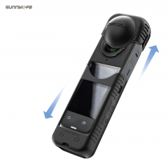 Sunnylife影石Insta360 X4硅胶套镜头罩机身硅胶防摔保护壳配件