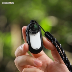Sunnylife Insta360 GO 3S散热硅胶套拇指相机镜头盖保护壳挂绳