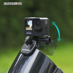 Sunnylife风挡夹Action4运动相机支架Insta360GO摩托车挡风玻璃夹