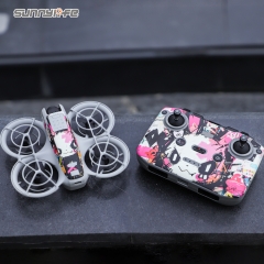 Sunnylife适用DJI NEO贴纸PVC机身遥控器多彩防刮保护贴膜配件