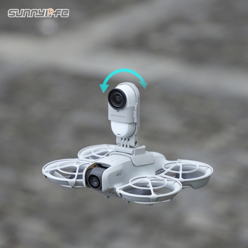 Sunnylife适用DJI NEO挂载件Insta360 GO 3S/GO3运动相机可调支架