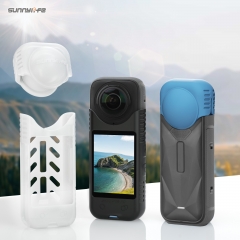 Sunnylife影石Insta360 X5硅胶套镜头罩X4机身硅胶防摔保护壳配件