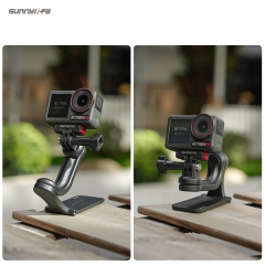 Sunnylife OSMO 360/Pocket3/Action5运动相机多轴旋转磁吸支架360 X5配件