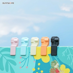 Sunnylife Pocket 3保护罩口袋3云台镜头屏幕保护壳糖果色壳配件