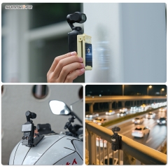 Sunnylife Osmo Pocket 4/3磁吸支架底座冷靴1/4拓展户外摄影配件