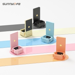 Sunnylife OsmoPocket3磁吸支架免拆冷靴1/4转接拓展旋转摄影配件