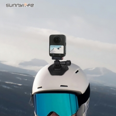 Sunnylife OSMO 360/ ACTION 5 PRO/Insta360 GO3柔性黏贴底座GoPro曲面头盔支架