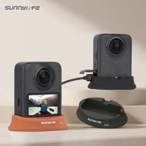Sunnylife OSMO 360车载硅胶底座全景相机桌面支撑直立底座配件