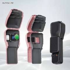 Sunnylife Pocket 3保护罩口袋3收纳滤镜头屏幕保护壳糖果色配件