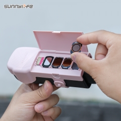 Sunnylife OsmoPocket3保护盖口袋3保护罩机身滤镜收纳盒壳上盖板