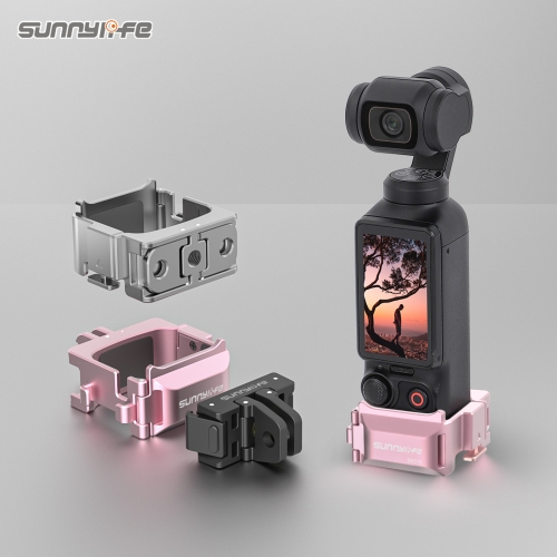Sunnylife OSMO POCKET 3快拆边框金属转接头冷靴口袋3双向拓展件