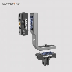 Sunnylife Insta360X5/4横竖拍拓展支架L型兼容磁吸转接支架配件