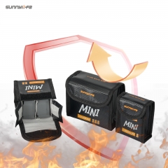 Sunnylife Mini 5/4 Pro电池防爆袋锂电安全收纳包Mini 3阻燃保护