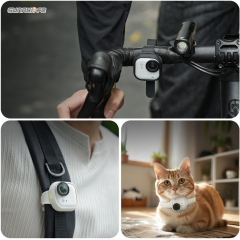 Sunnylife Insta360 GO Ultra拓展绑扎带硅胶保护套运动腕背包带