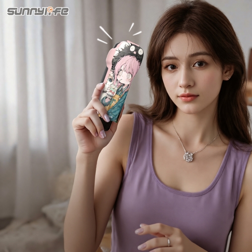 Sunnylife OsmoPocket3保护盖口袋3多彩卡通滤镜收纳盖保护罩壳