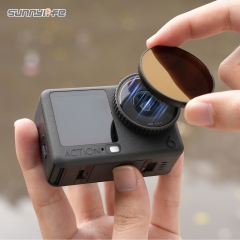 Sunnylife Action 6滤镜可调CPL ND64减光镜ND8/PL配件