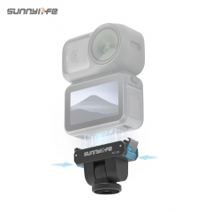 Sunnylife OSMO Nano双向磁吸转接头1/4拓展件可调旋转快拆板配件