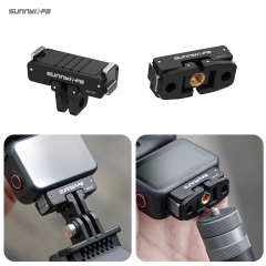 Sunnylife OSMO Nano/Action6双向磁吸转接头可调旋转快拆板配件