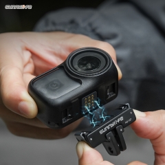Sunnylife OSMO Nano/Action6双向磁吸转接头可调旋转快拆板配件