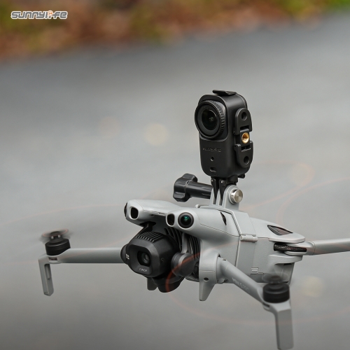 Sunnylife Mini 5 Pro挂载件探照灯爆闪灯挂载件Insta360 GO 3S运动相机支架