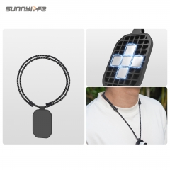 Sunnylife OSMO Nano胸前磁吸挂脖挂绳第一人称拍摄Insta360 GO 3/GO 3 S挂脖