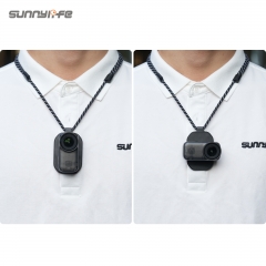 Sunnylife OSMO Nano胸前磁吸挂脖挂绳第一人称拍摄Insta360 GO 3/GO 3 S挂脖
