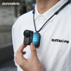 Sunnylife OSMO Nano胸前磁吸挂脖挂绳第一人称拍摄Insta360 GO 3/GO 3 S挂脖