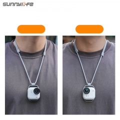 Sunnylife Insta360 Go Ultra胸前磁吸挂脖第一人称拍摄挂脖挂绳运动相机配件