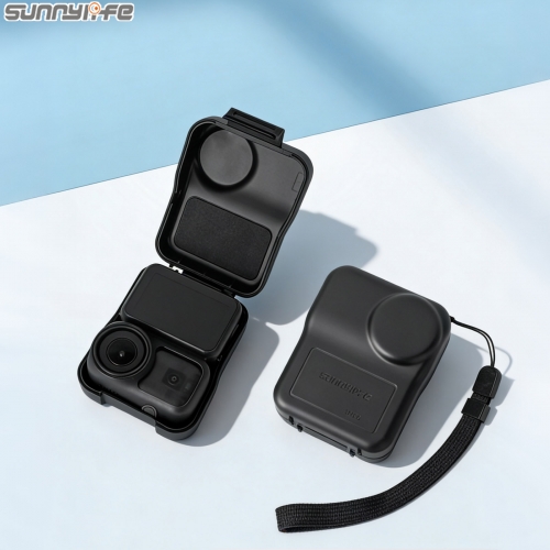 Sunnylife Osmo Nano便携收纳盒防撞防刮保护盒迷你防尘收纳盒配件