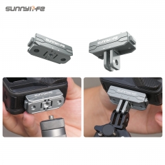 Sunnylife Insta360 X4 Air/X5金属磁吸转接头Ace/Ace Pro 2/1折叠快拆拓展配件