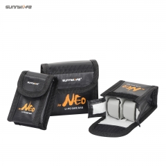 Sunnylife适用DJI NEO 2/1电池防爆袋锂电安全收纳包阻燃保护袋配件
